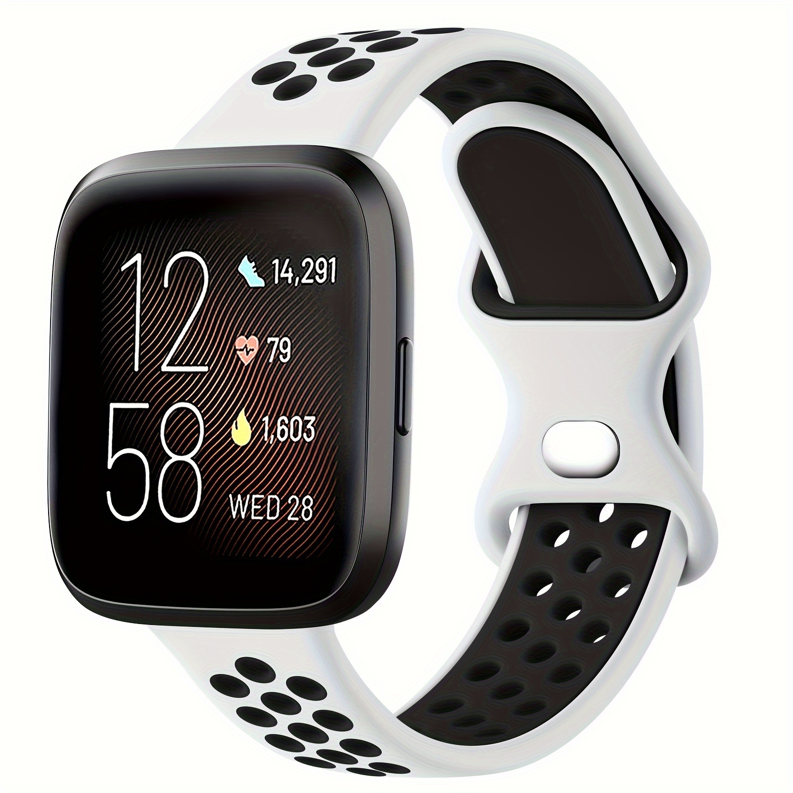 XFYELE 5er Pack Ersatzarmbänder Für Fitbit Versa/Versa 2/Lite/SE – Dehnbar, Nylon, Verstellbar