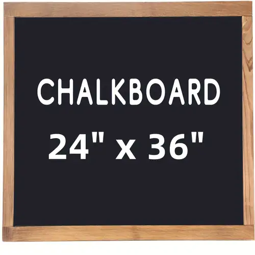 2 Pcs 15.6 x 9.75 Small Chalkboard Signs Tabletop Menu Board Wooden a  Frame Chalkboard Easel Sandwich Board Double Sided Chalkboard with 2 Eraser