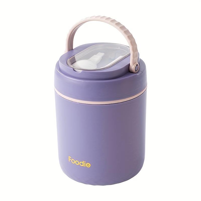 Portable Soup Insulated Leak Proof 304 Stainless Steel Food - Temu