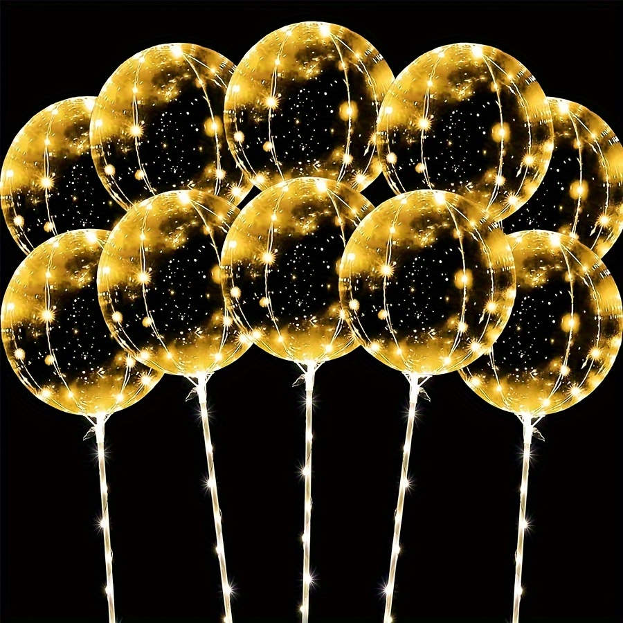 Transparent Balloons Led Light  Transparent Luminous Balloon