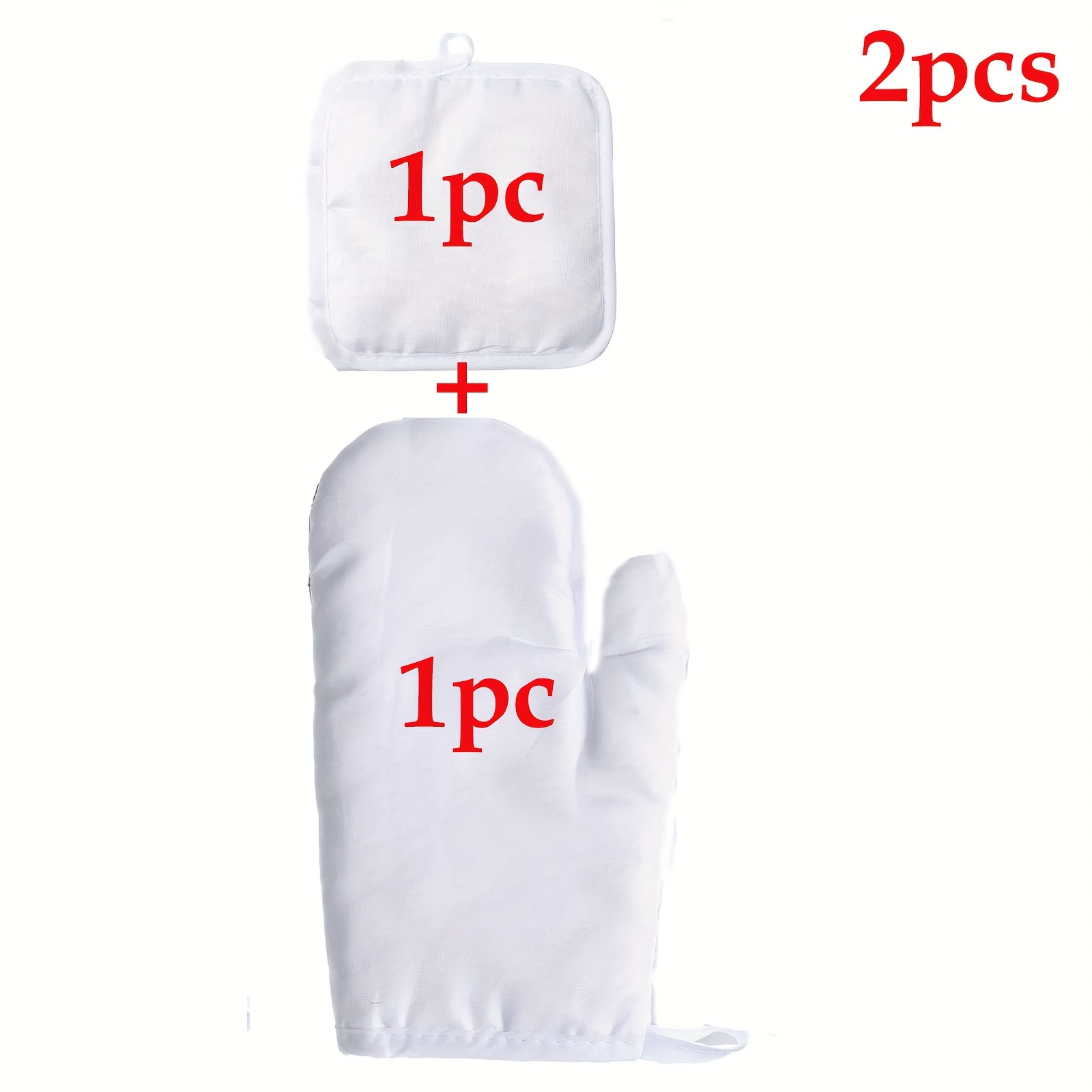 Pot Holders and Oven Mitts Sets 2PCS High Heat Resistant Gloves