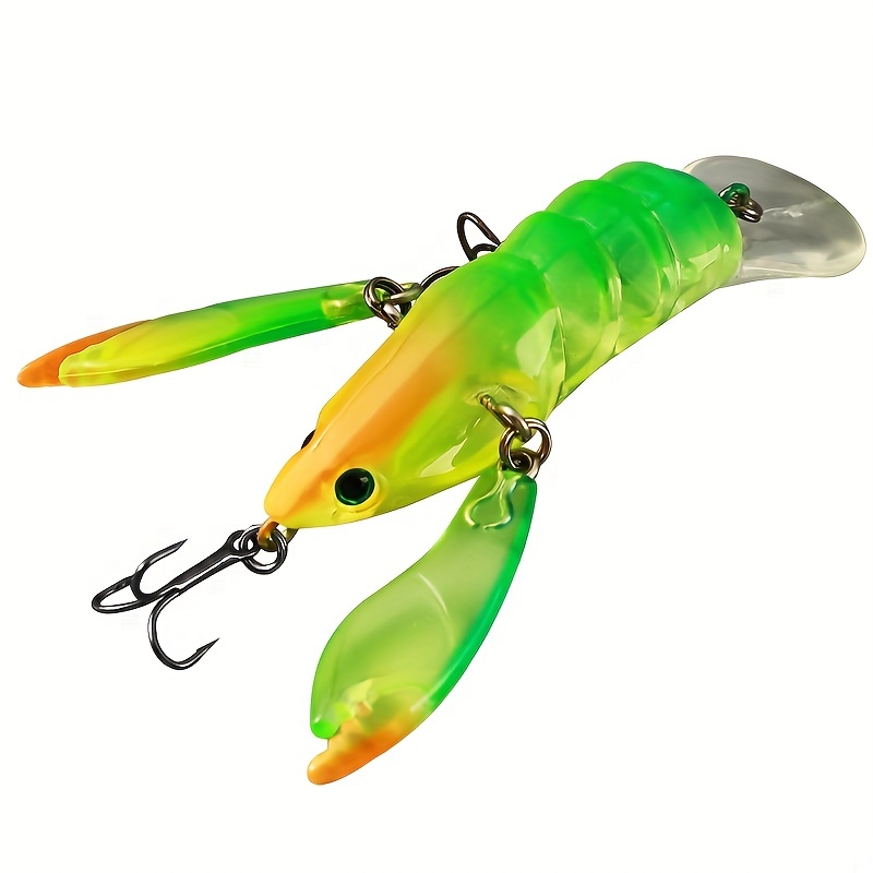 Simulation Crawfish Lure Bait,Artificial Simulation Large Lobster Fishing  Tackle Lobster Lure Bait Maximized Efficiency 