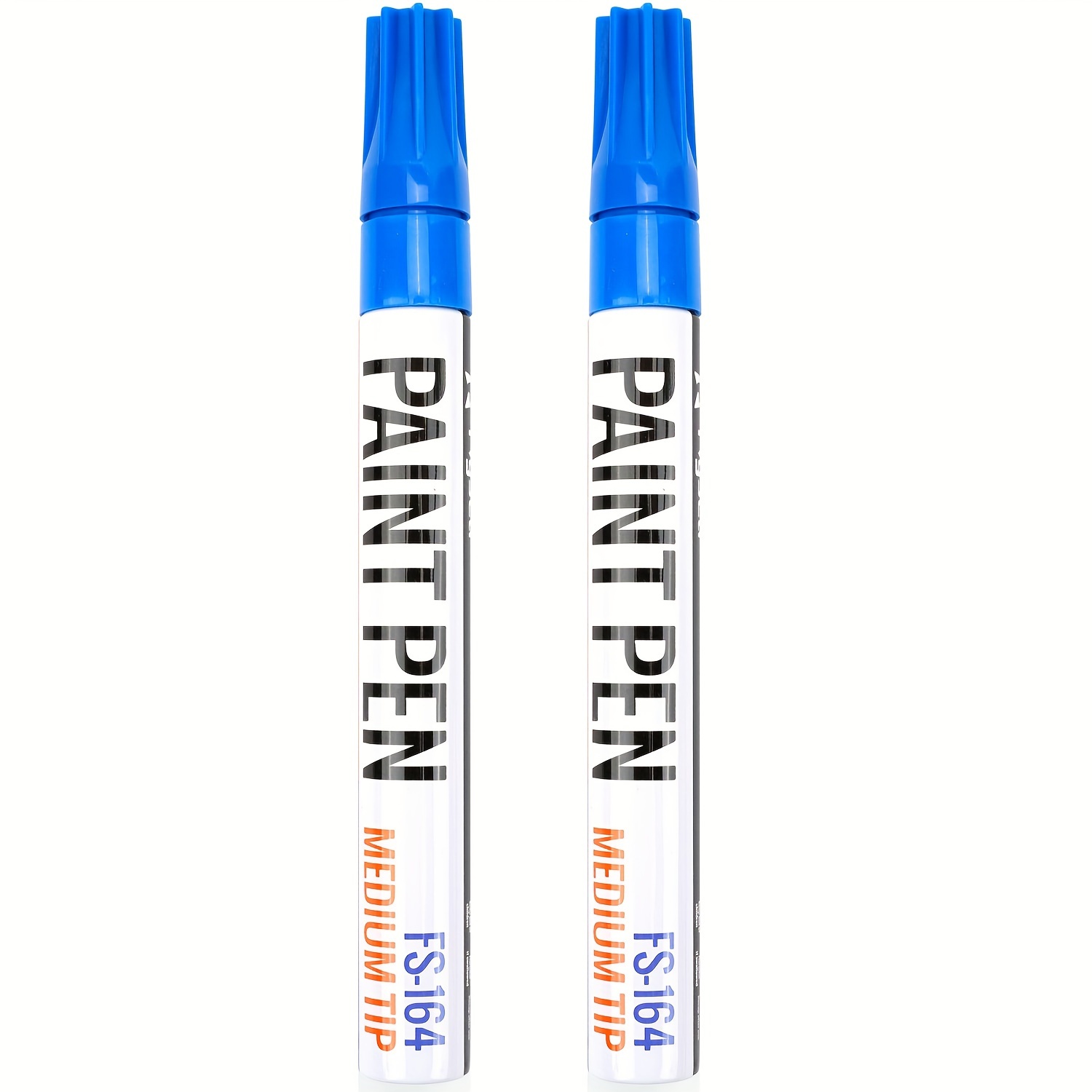 Paint Marker Pen Blue Permanent Oily Paint Marker Pen Medium - Temu