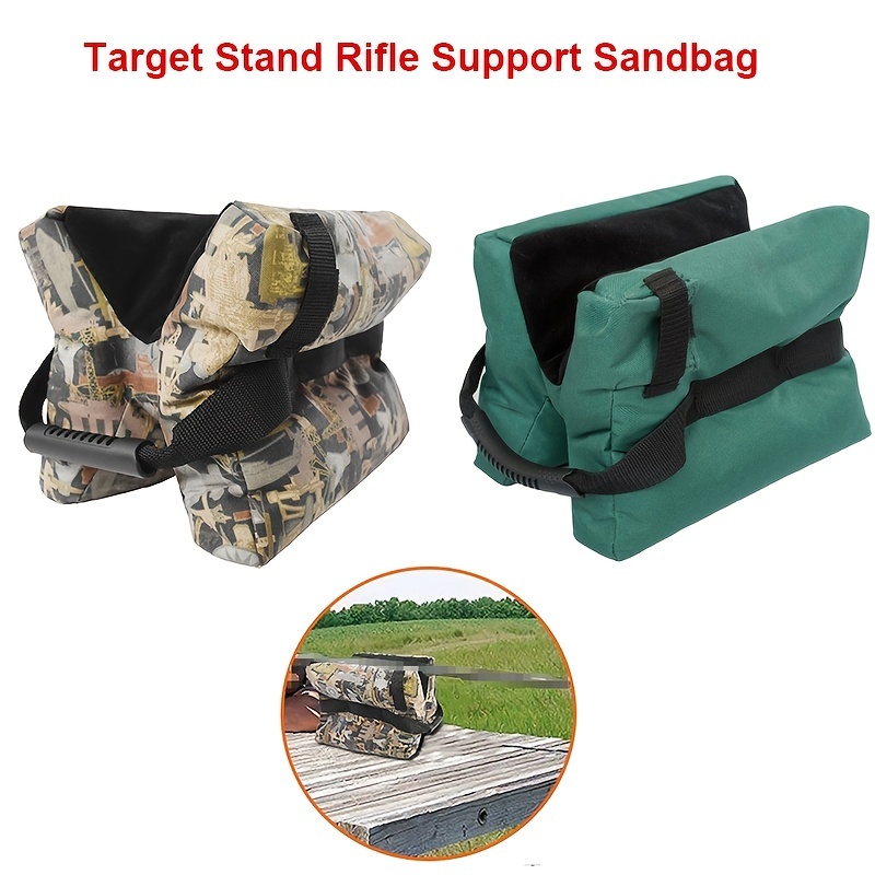 Outdoor Shooting Rest Bags Target Sports Shooting Bench Rest Front Rear Support Sandbag Stand