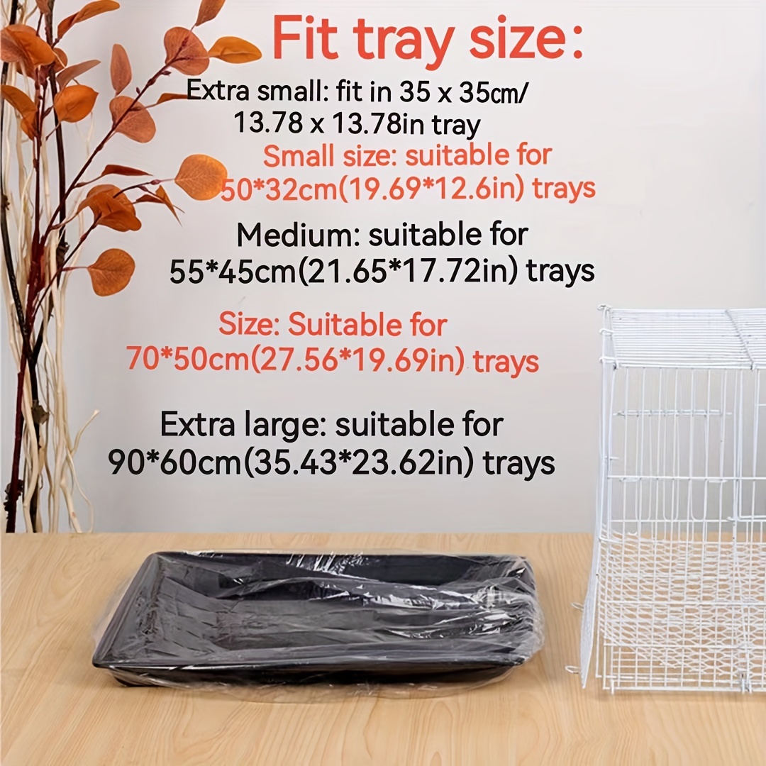 Plastic trays hotsell for rabbit cages