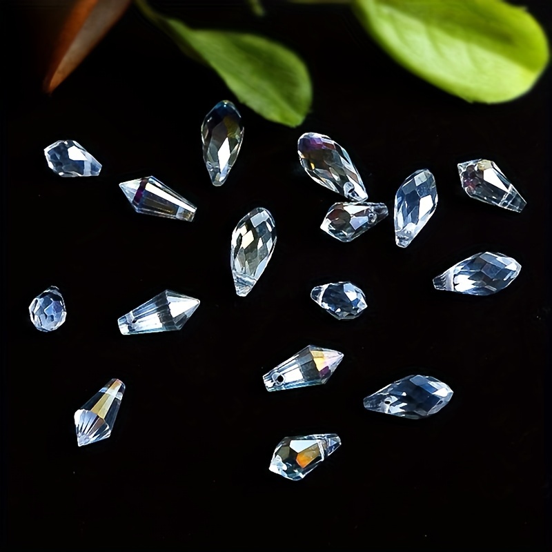  100 cristales de cristal de gota de agua de 0.236 x