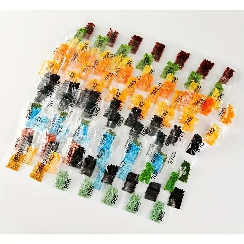 88 Colors Diamond Painting Accessory Kit 5d Faceted - Temu