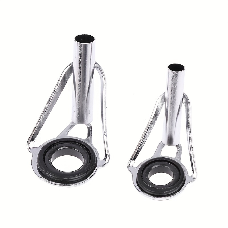 Guide Ring Fishing Rod Pole Line Guides Top Rings Folding Stainless Steel  Telescopic DIY Eye Ring Repair Kit Tackle Accessories Replacement 