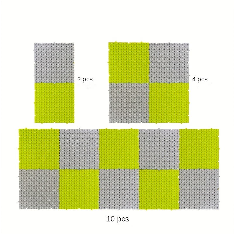 4Pcs 16x16 Dots Building Block Base Plate Classic DIY Creative Bricks Baseplates