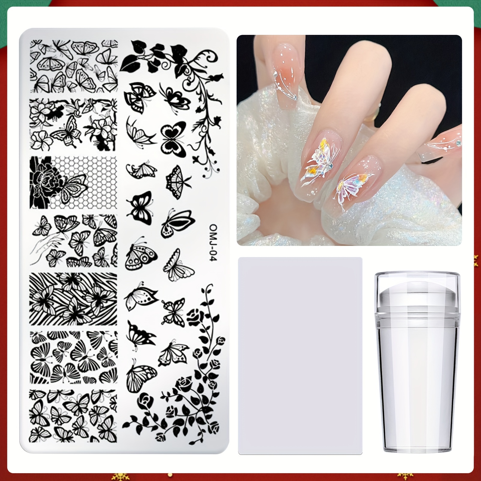 1860 Pieces French Tip Nail Guides, Self-Adhesive French V-Shaped Moon  Shaped Manicure Strip Stickers For Edge Auxiliary Black DIY Decoration  Stencil