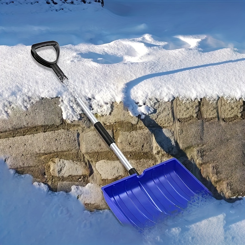 1pc, Kunststoff-Schneeschaufel Landwirtschaftliche Werkzeuge Leicht Und  Langlebig Schaufeln Für Gehwege Und Einfahrten Notfall-Auto-Schneeschaufeln