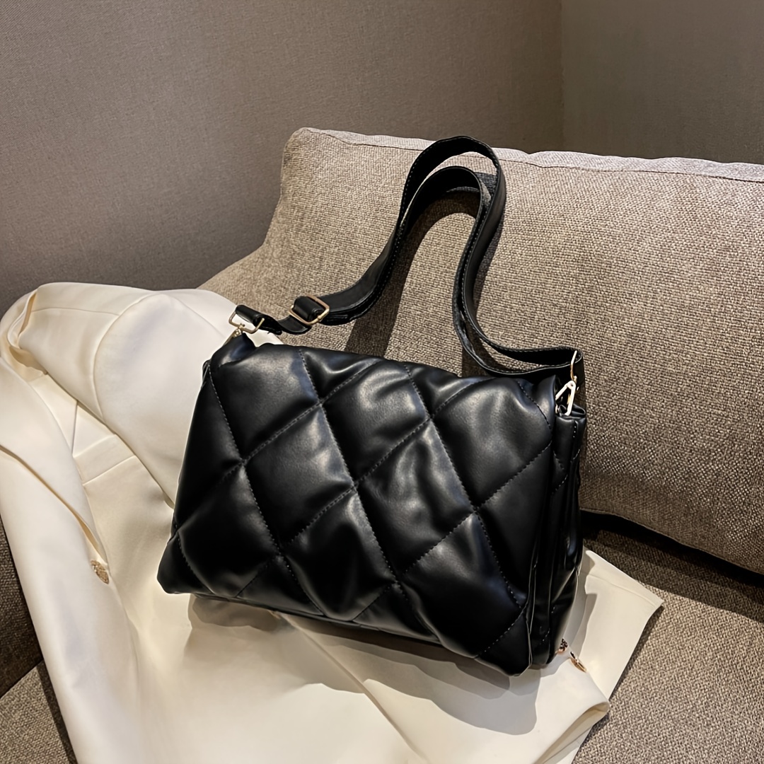 Bolso Mano Elegante Mujer Bolso Hombro Patrón Clásico Bolso - Temu Chile