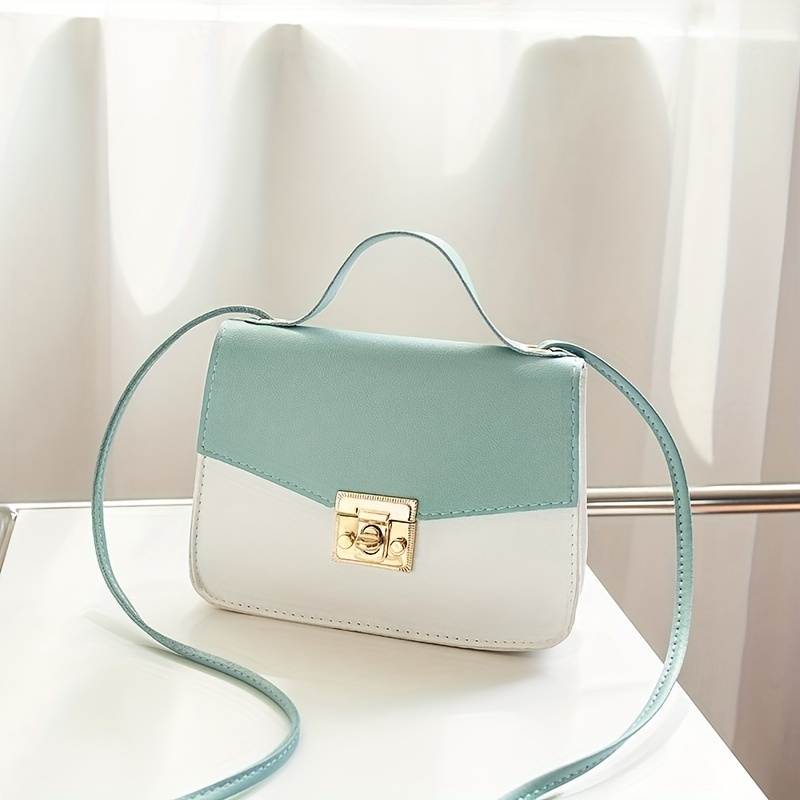 Girls Square Shoulder Bag Casual Handbag Versatile Diagonal Bag