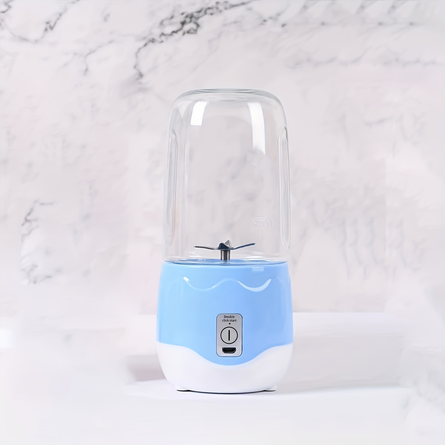 Portable Blender Rechargeable Travel Juicer Cup Electric Mini