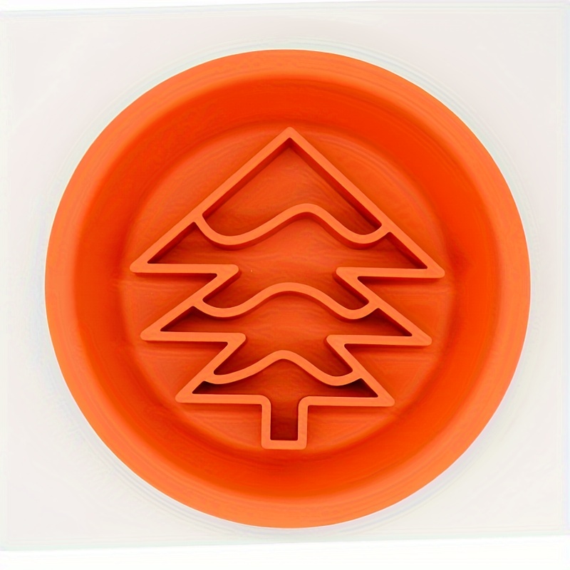 Slow Feeder Dog bowl with Lick Mat - ORANGE