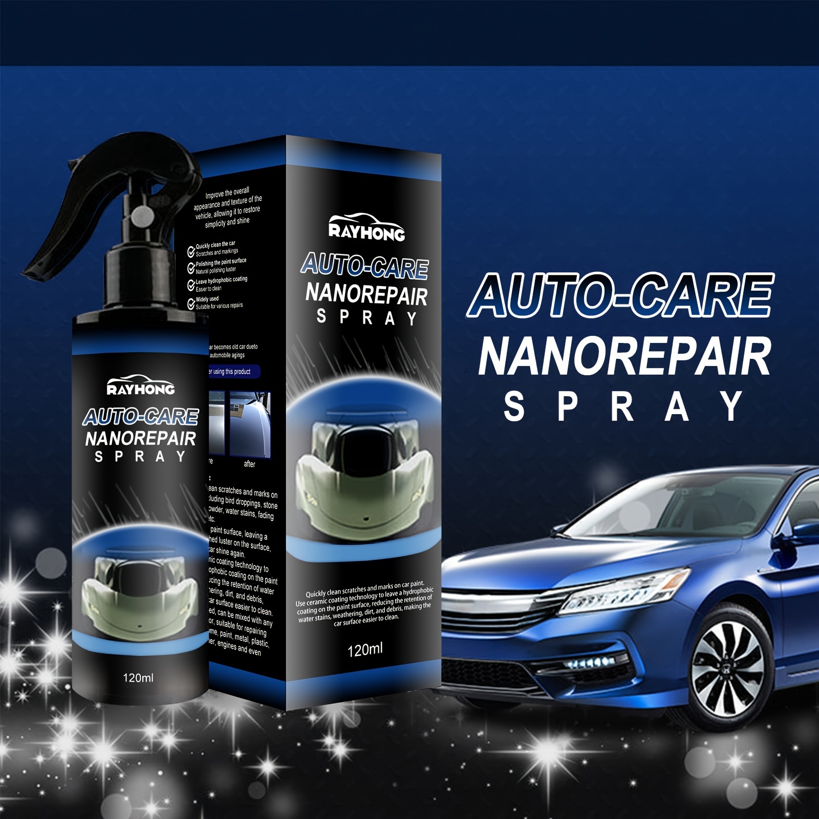 Nano Car Scratch Removal Spray, Car Nano Repairing Spray, Car Scratch  Repair Nano Spray, Fast Repair Nano Spray Car Repair Agent, Nano Ceramic  Coating