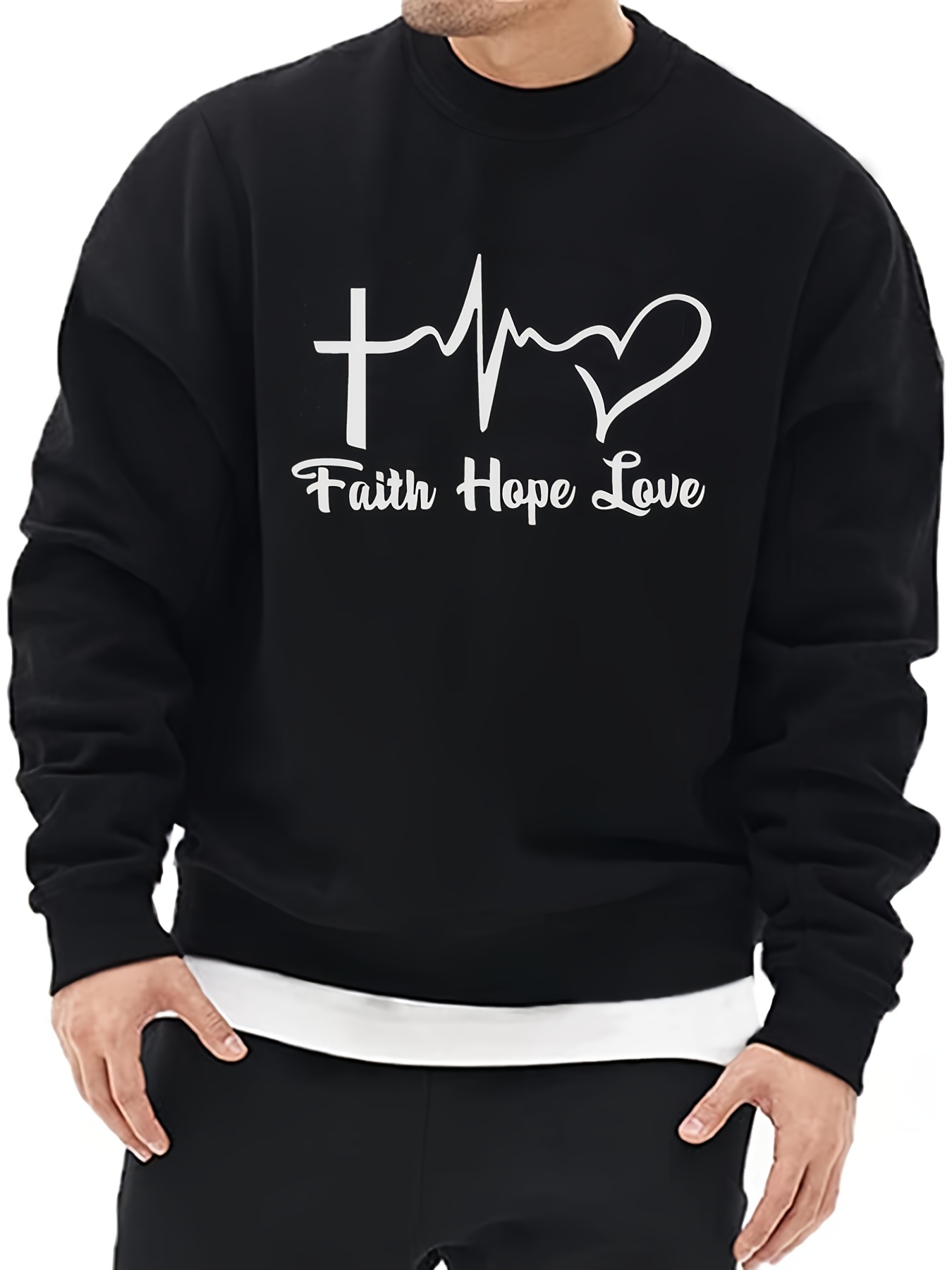 Men's sales faith sweatshirt