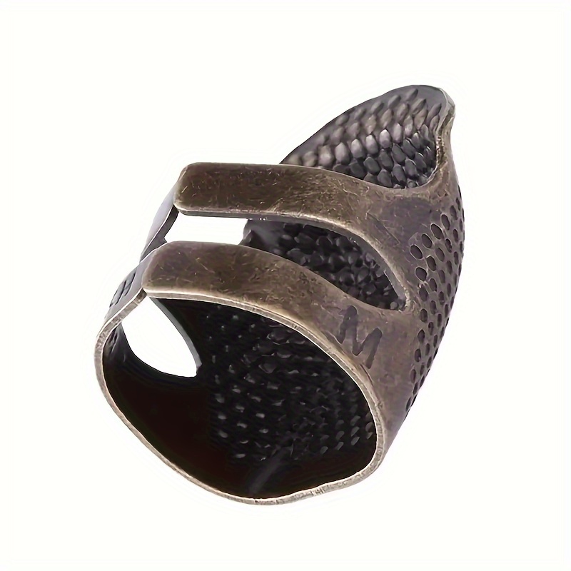 Leather Thimble Hand Sewing Thimble Finger Protector For Knitting