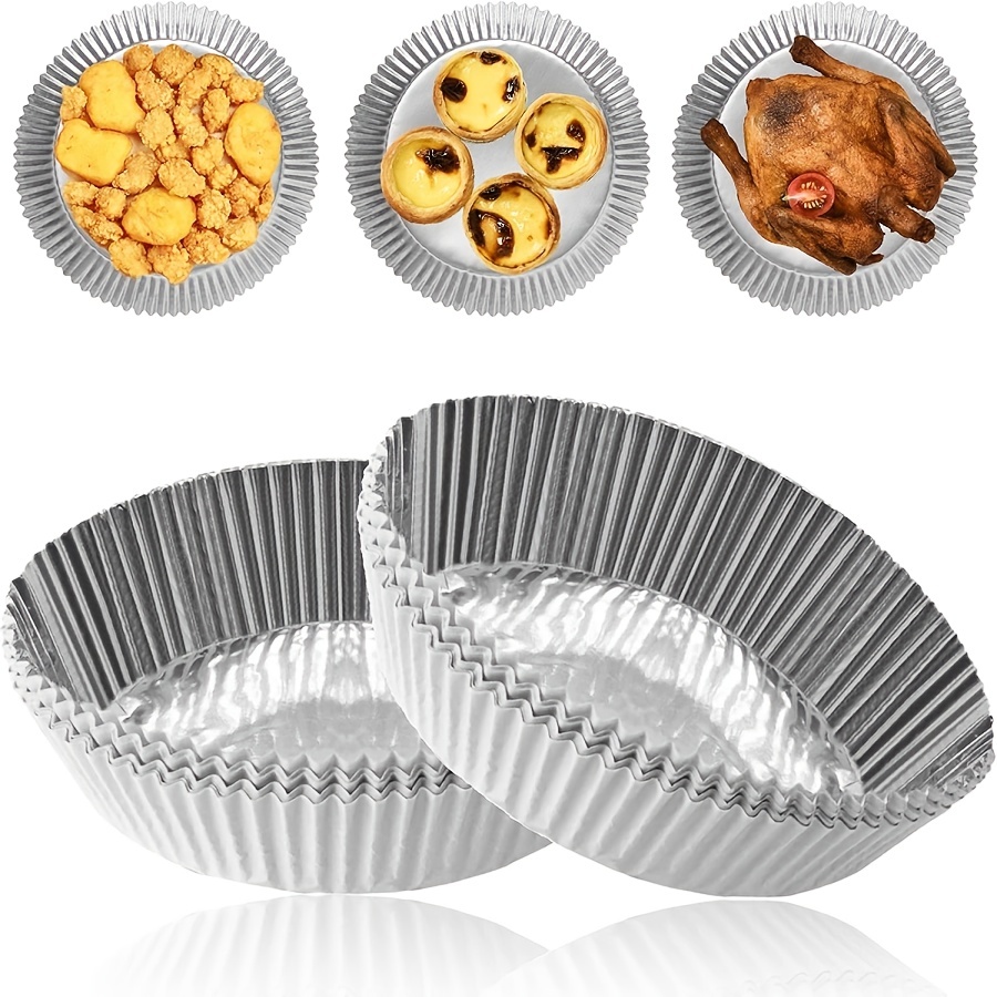 20pcs Air Fryer Aluminum Foil Trays Foil Plate Container Home Oven Baking  Pan Food Trays Containers Cookware - AliExpress