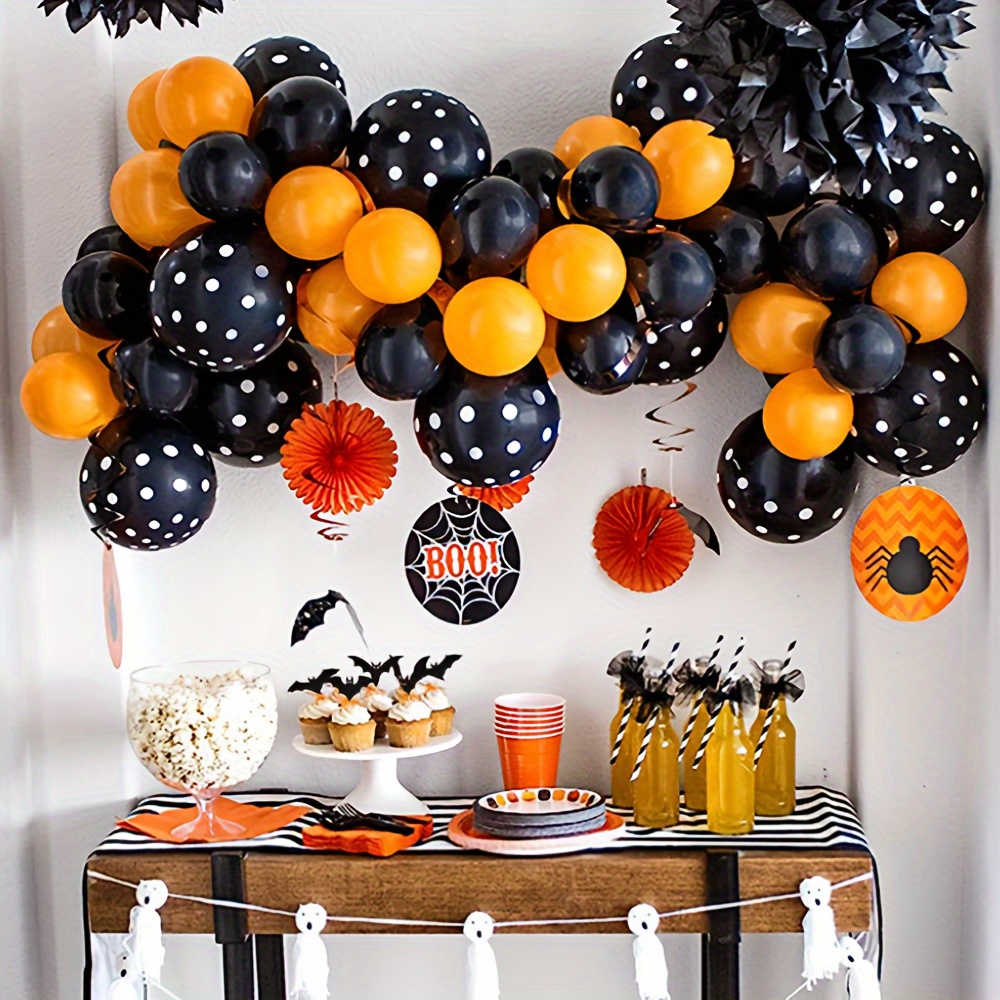 Lot De 24 Décorations Cupcakes Halloween - Corbeaux Noirs Pailletés Et Couteaux Ensanglantés, Pics En Papier/bois