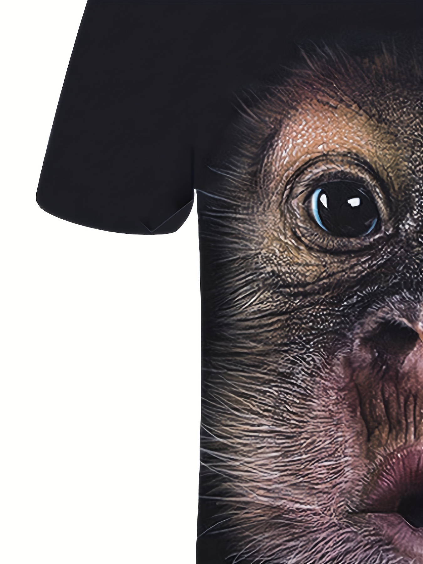 gorilla Wear Pattern Print Men's Comfy T shirt Graphic Tee - Temu