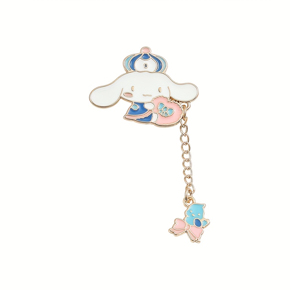 Kawaii Sanrio Cinnamoroll Brooch Metal Constellation Brooch Anime