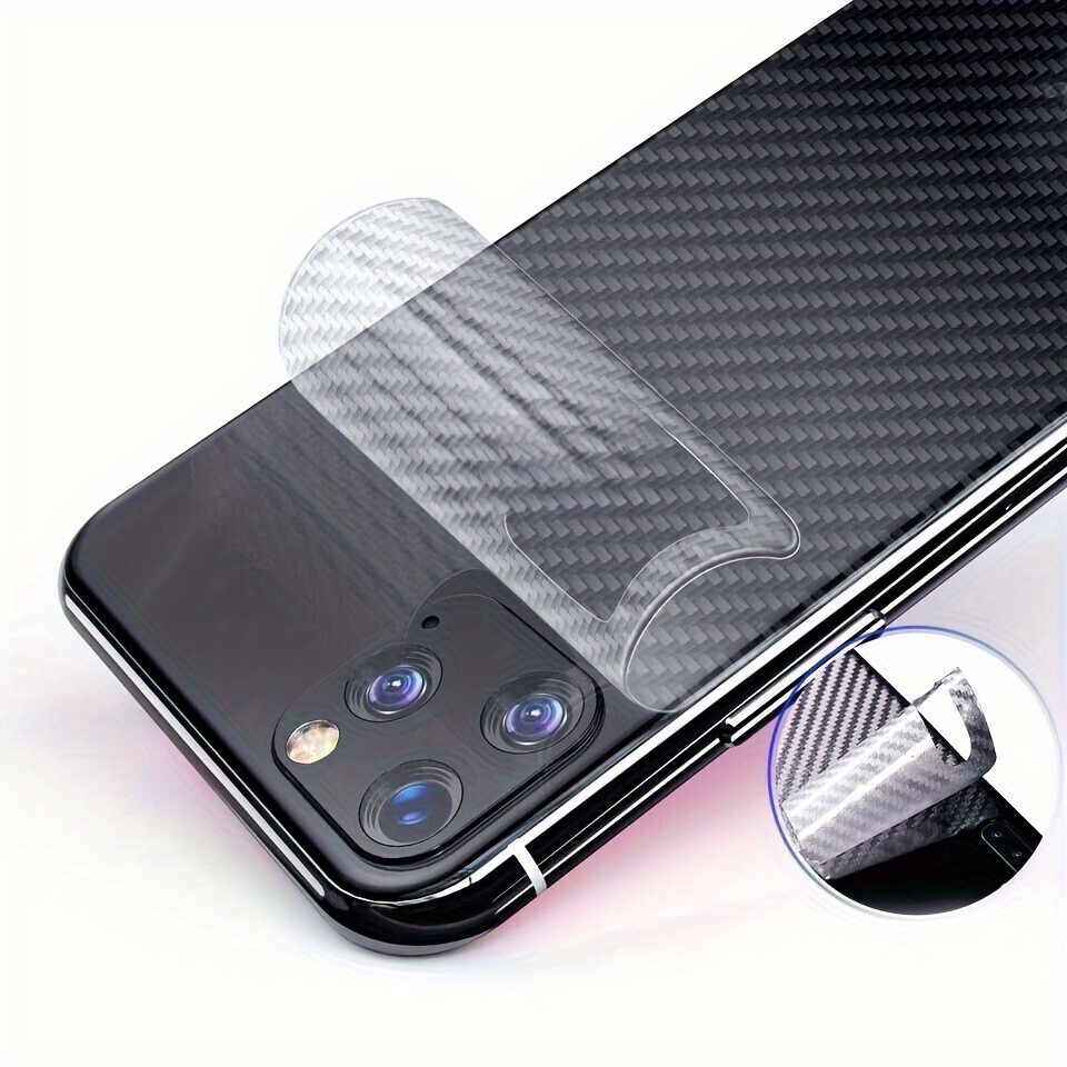 Apple iPhone XR Screen Protector + Carbon Fiber Skin