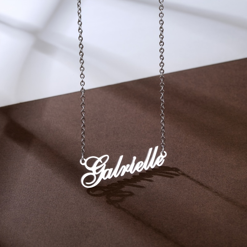 Gabrielle on sale name necklace