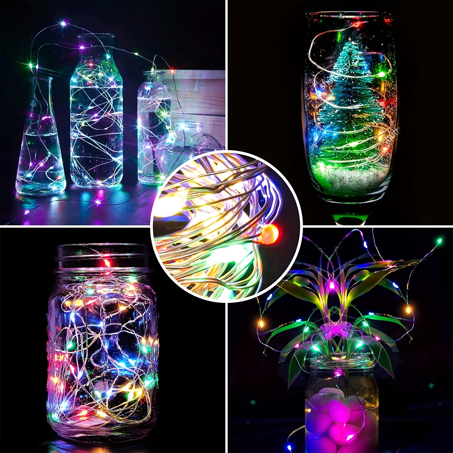 Small Mini Lantern Fairy Lights,9.8 ft Battery Operated Twinkle