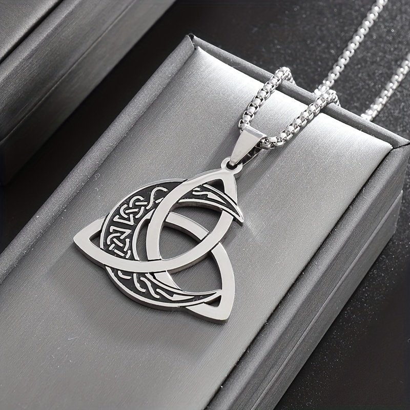 Moon Crescent Witchcraft Pendant Witch Endless Necklace