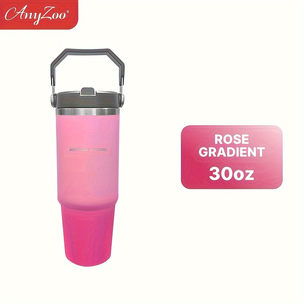 Pink Sky Insulated Squeeze Bottle (30 oz)