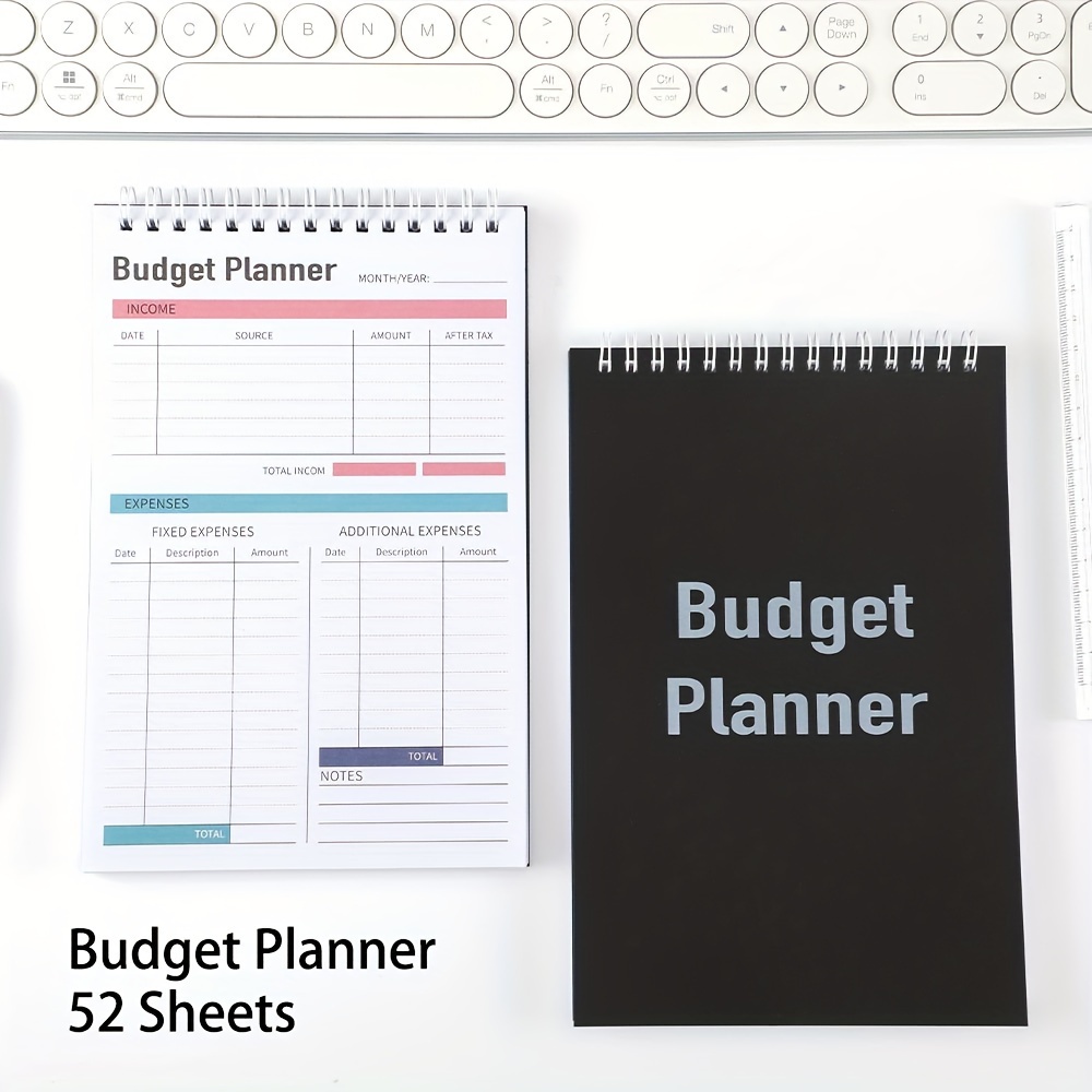 Budget Planner Monthly Bill Organizer Pvc Hardcover Budget - Temu