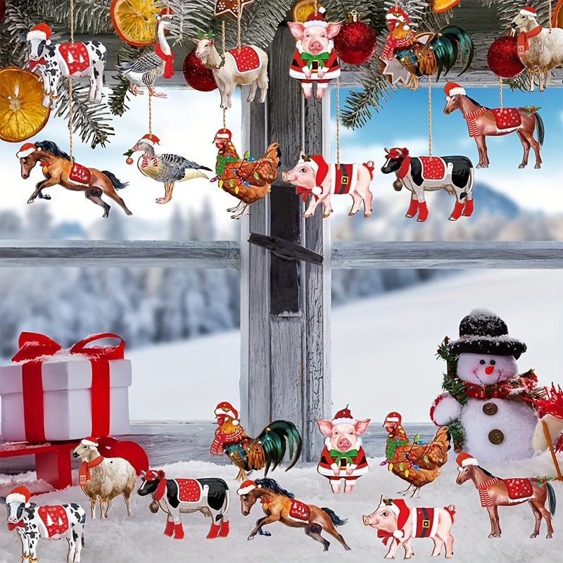 Les animaux dans la décoration de Noël : Les animaux dans la