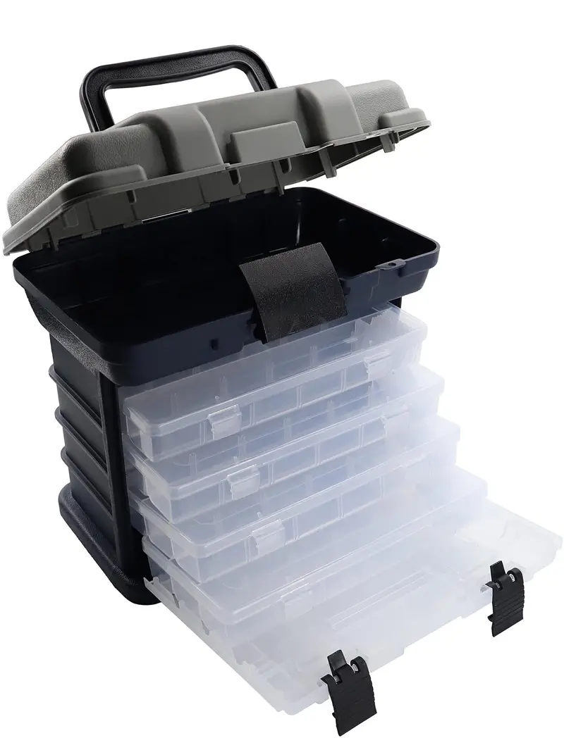 Multifunctional Fishing Tackle Organized Box Portable Multi - Temu