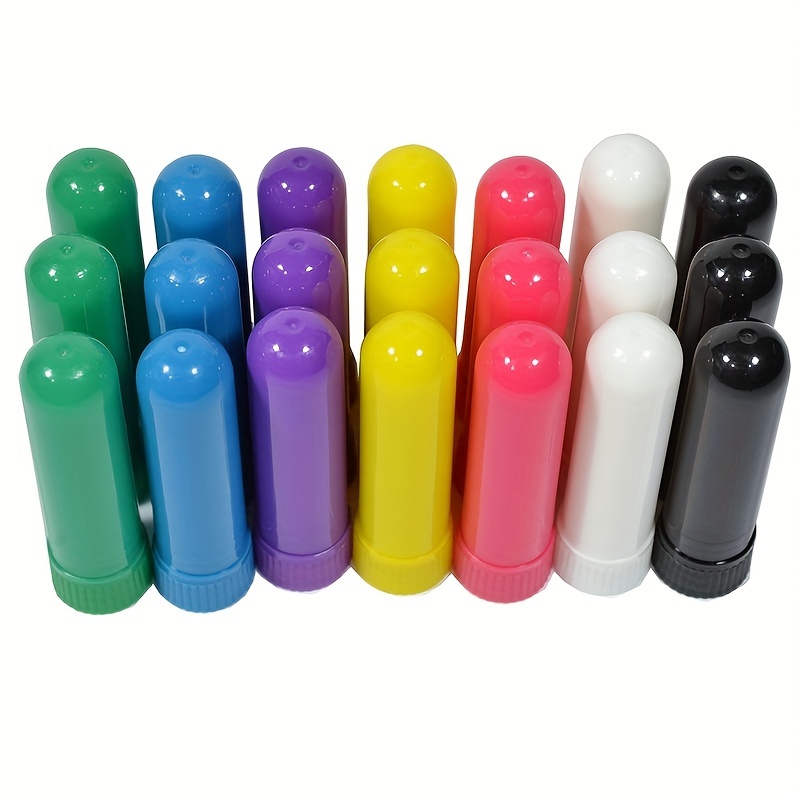 Eco-Friendly Aromatherapy Nasal Diffuser with Wicks