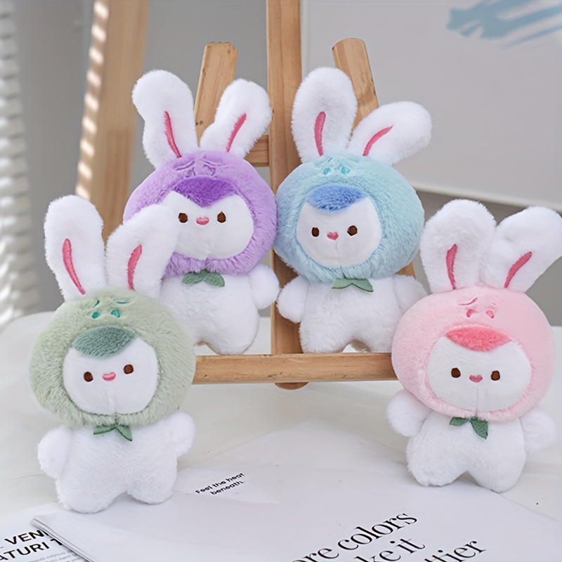 Stuffed Animal Plush Keychain Mini Cute Rabbit Plush - Temu Canada