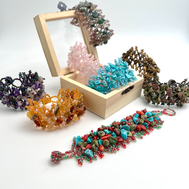 Unakite Bracelet 8mm Beads, Set of 3 Pieces | gemstone/crystal Jewelry | Mother's Day/Birthday/Anniversary/Valentine's Day Gift