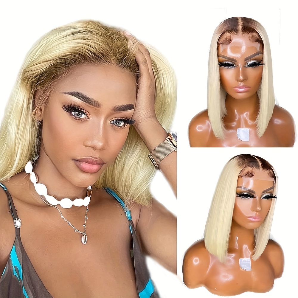 Human Hair Wigs hd Lace Front Wigs 13x4x1 T Part Wigs Short Bob