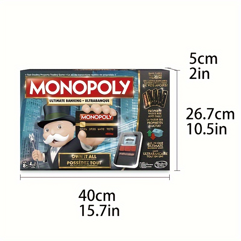 Sticker Monopoly pour carte bancaire