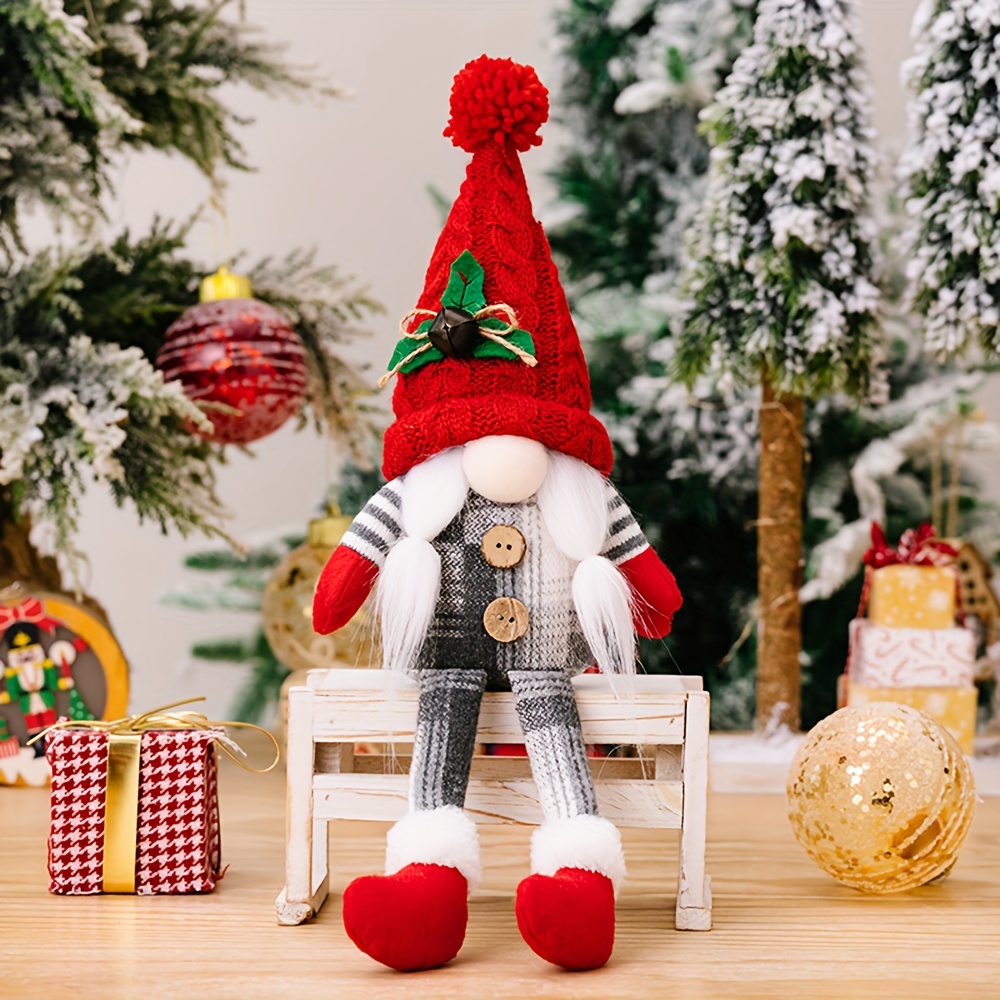 Cute Christmas Doll Santa Claus Doll Christmas Atmosphere - Temu