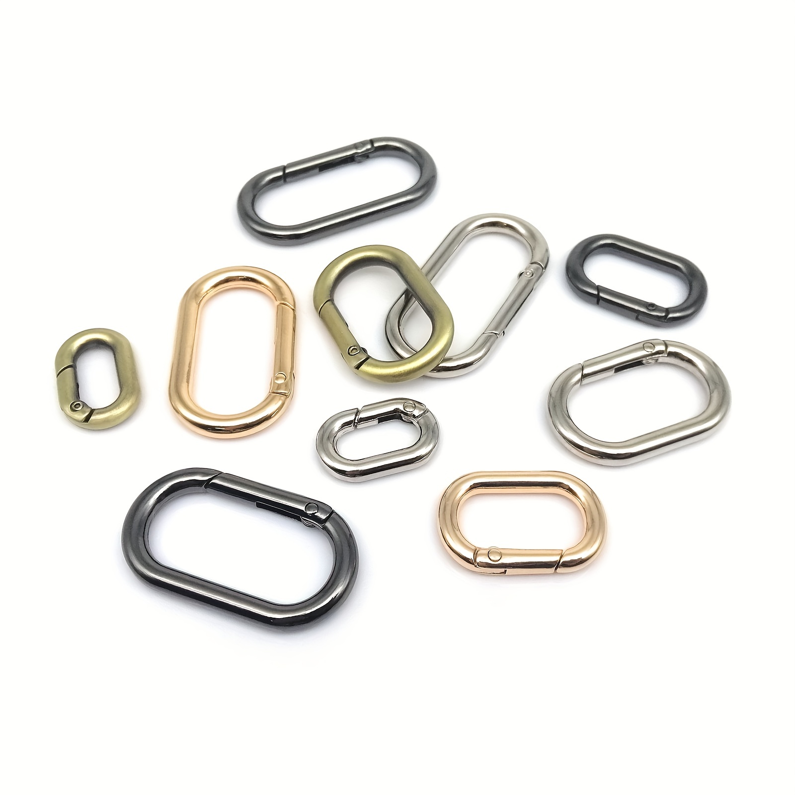 Cheap Keyring Ring Buckle Zinc Alloy Handbags Round O-Ring Buckle