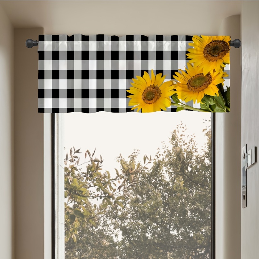 Checkerboard with clearance sunflowers