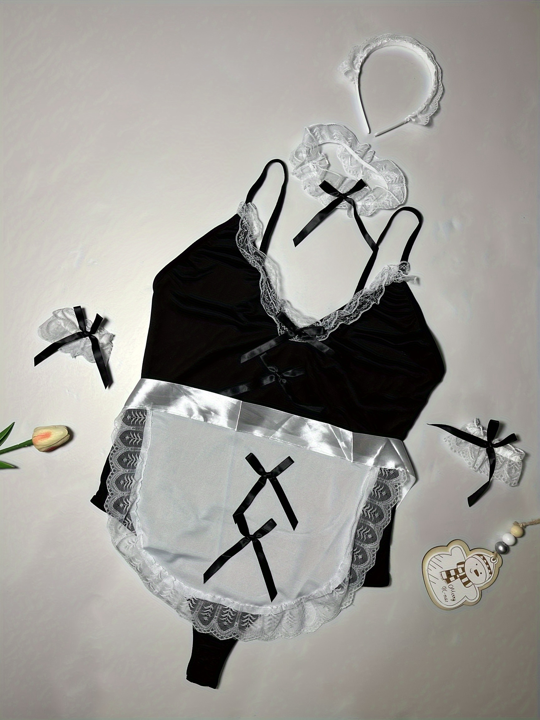 French Maid Lingerie - Temu