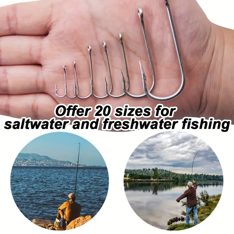 9km Siwash Hooks Saltwater Fishing Hooks Live Bait Heavy - Temu