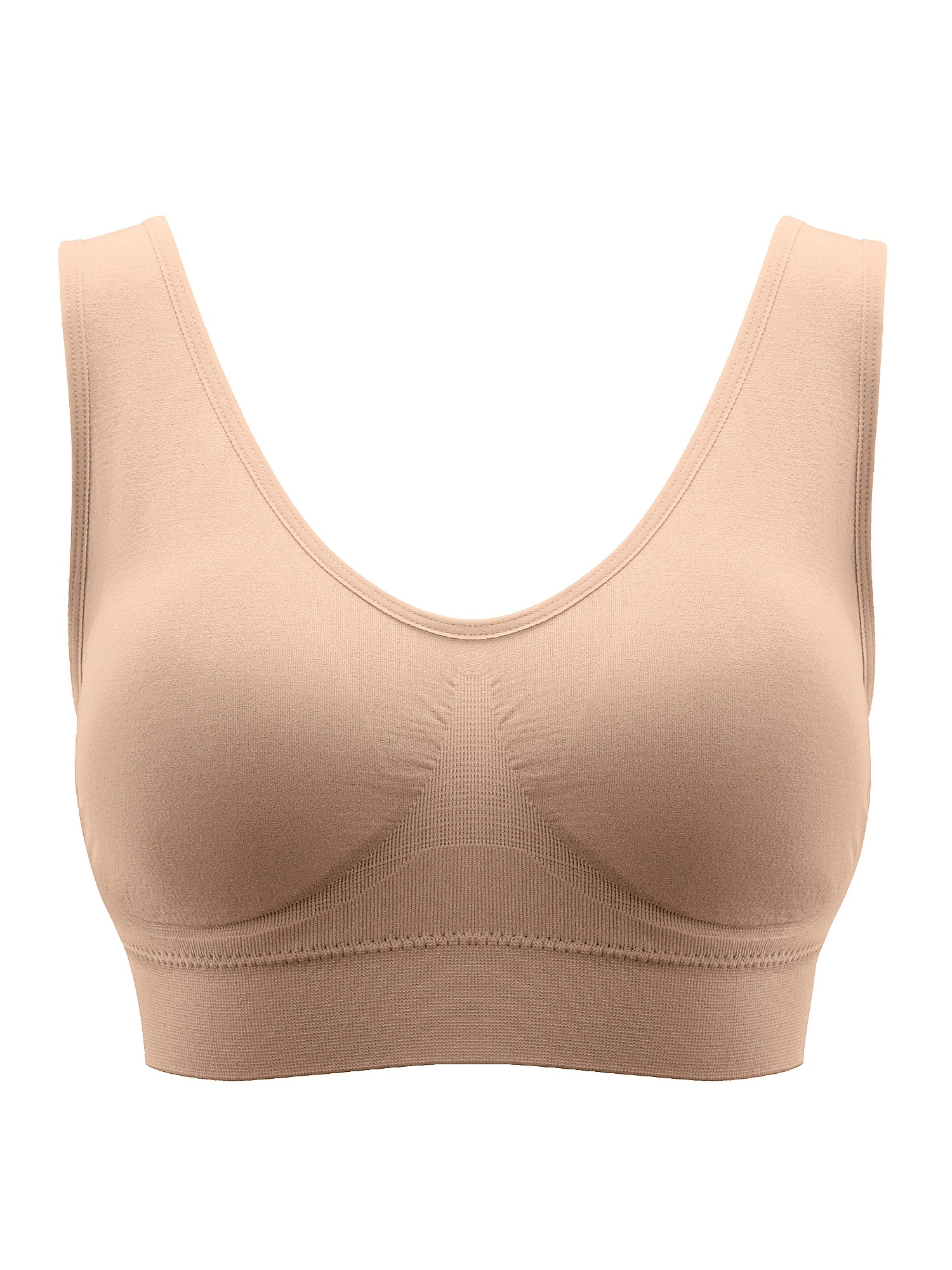 Breathable Plus Size Sports Bra  Plus size bra, Bra, Seamless bra