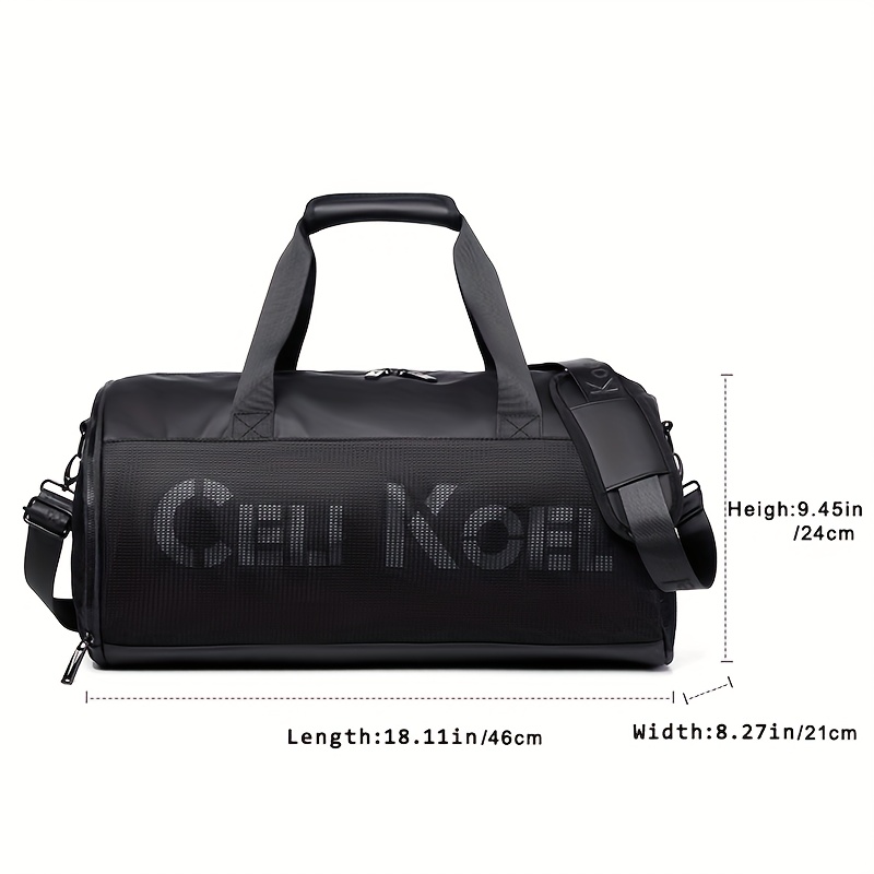 Men Handbags Fashion Sports Fitness Bag Large Capacity Short