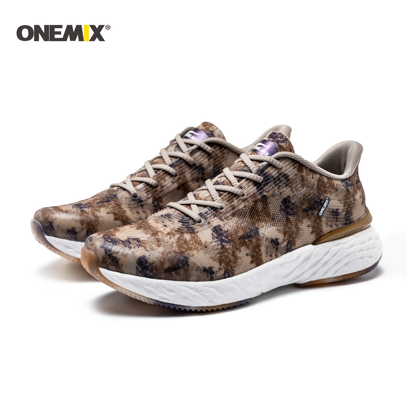 Comprar ONEMIX, zapatillas de correr para hombre, zapatillas de deporte  impermeables Vamp, calzado deportivo para exteriores, zapatillas para  caminar, talla EU 39-47