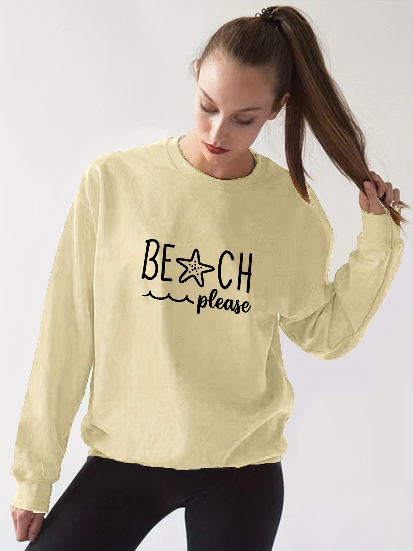 Strand Clothing Plain Crew Neck Sweatshirt - Unprinted - Crewneck