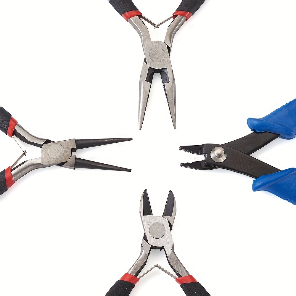 Jewelry Pliers Carbon Steel Round Nose Needle Nose Pliers - Temu Mexico