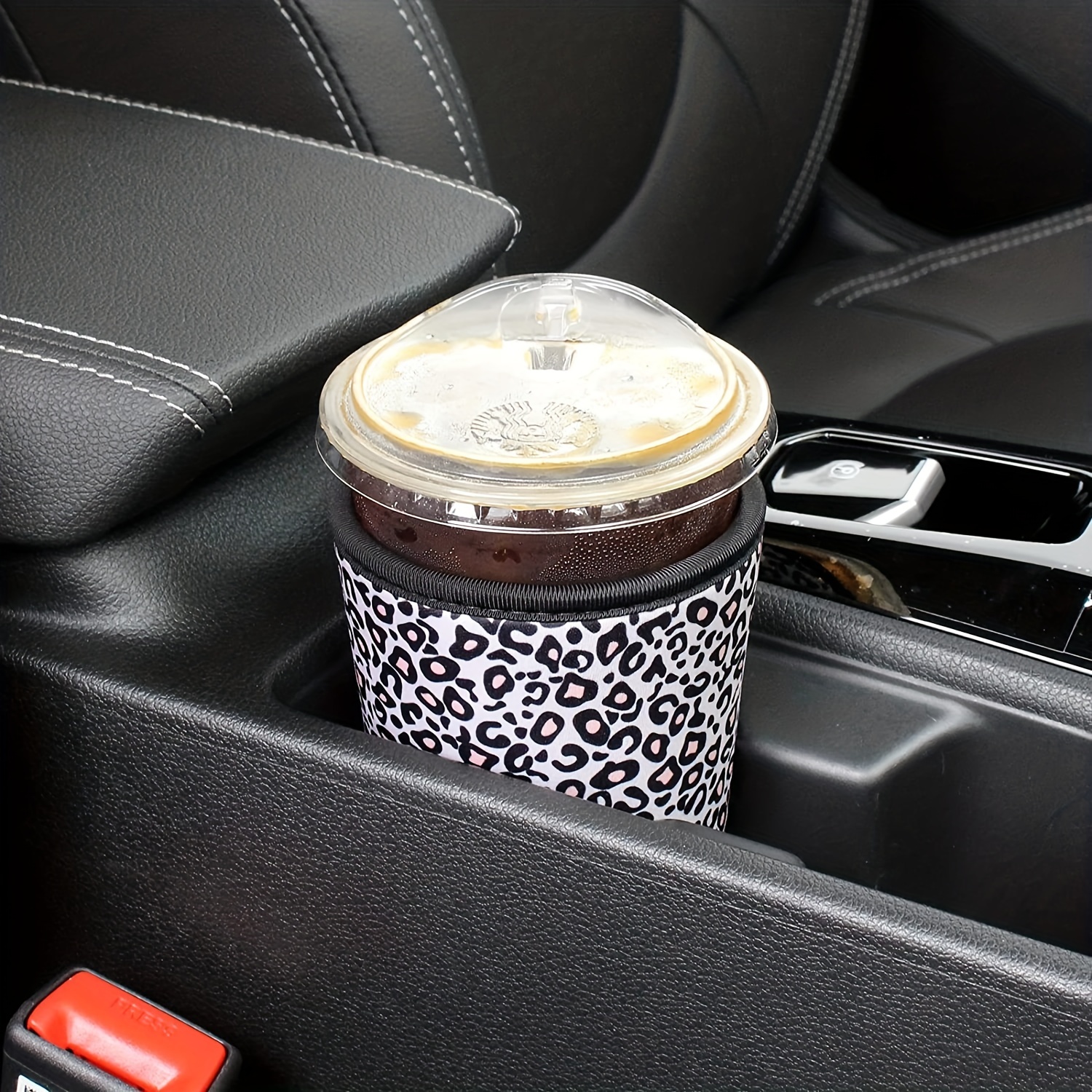 3 Pack Reusable Iced Coffee Sleeve, Insulator Cup Sleeve for Cold Drinks  Beverages, Neoprene Cup Holder